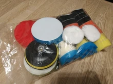 Esponja para pulir autos almohadillas de espuma búfer Kit de la máquina de pulido alfombrillas de cera para elimina arañazos