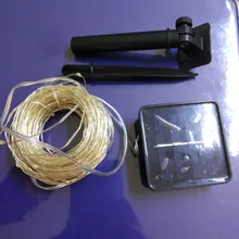 String-Lights Garland-Decor Solar-Lamp Fairy LED Holiday Christmas-Party Garden Outdoor