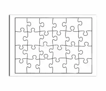 

KPUZ-01 Sublimation A5 Puzzle 24 Piece