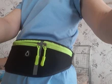 Riñonera deportiva para hombre y mujer, riñonera para correr con soporte a prueba de agua, Unisex