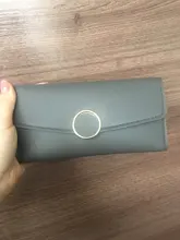 Billeteras largas de lujo con forma redonda para mujer, carteras largas, tarjetero, monedero, bolso de mano para teléfono