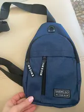 Riñonera de nailon para hombre y mujer, bolso cruzado deportivo al aire libre, hombro y pecho, Bolsa de lona para Picnic diaria # T2P