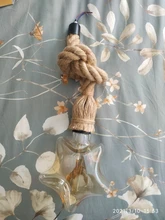 Pendant-Lights Hanging-Lamp Hemp-Rope Attic Vintage Industrial-E27 Retro Living-Room/bar