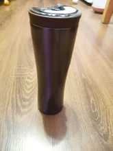 Mug Cup Tumbler Vacuum-Bottle Moka Touch-Screen Coffee Travel Stainless-Steel KISSKISSFISH