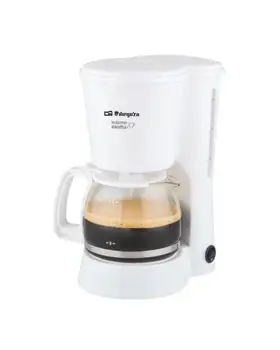 

Drip coffee ORBEGOZO CG 4012 - 650W - 6 cups-Permanent Filter extractable-glass jug with CAP
