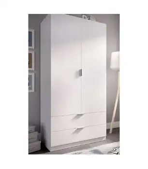 

Wardrobe closet 2 doors 2 drawers 81 cm wide
