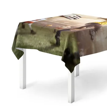 

Tablecloth 3D football. Game