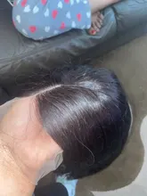 Bob peluca con malla Frontal s Bob peluca Frontal de encaje 13x4 recto peluca con malla Frontal Pre arrancado nudos blanqueados pelucas Remy 150 Remy cierre peluca