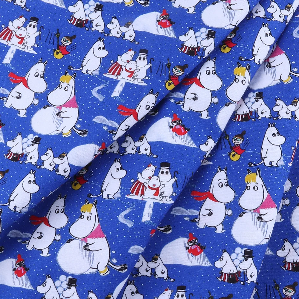 Cartoon-100-Pure-Cotton-Material-Patchwork-Sewing-Quilting-Fabrics-Quilt-Needlework-DIY-Cloth.jpg Rajzfilm 100% Tiszta Pamut Anyag Patchwork Varrás Foltvarrás Szövet Paplan Kézimunka Barkácskendő - Image 4