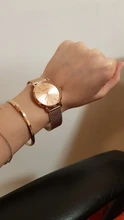 La Rosa Oro 1 Set pulsera reloj del cuarzo de Japón creativo diseño impermeable de malla de acero inoxidable relojes reloj femenino
