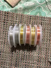 Colorfast-Cable de cobre para pulsera y collar DIY Beading, joyería de alambre dorado, plateado o rosa, 0,2 a 1 mm, fabricación de manualidades