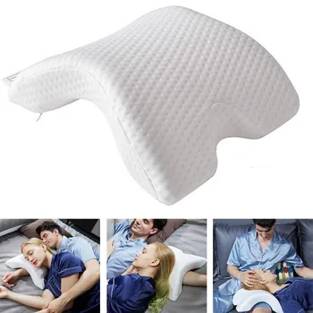 

Cuscino ad Arco memory foam riposo braccio poggia testa collo alto bracciolo