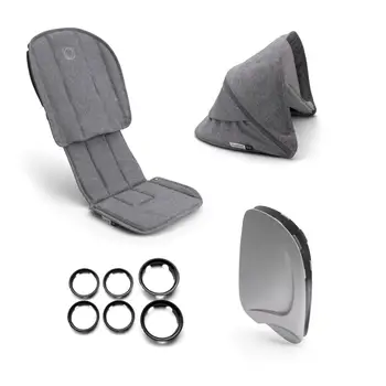 

Bugaboo Ant stylish complete gray melange kit-Grey Melange