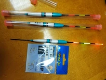 3 unids/lote pesca eléctrica flota noche luz flotadores luminosos Balsa Boya agua fresca Flotador carpa aparejos de pesca sin batería