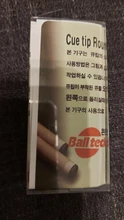 Cue Tip de redondeo de punta de herramienta BallTeck Cue Tip corte redondo Carom Punta de taco de billar mantenimiento billar Accesorios