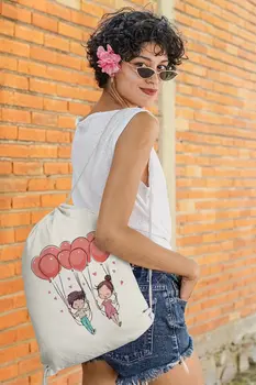 

Angemiel Bag Love Balonlarında Rocking Double Cloth Backpack