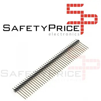

5 x strip 40 pin male 2,54mm 19mm Electronica Arduino single row pin header