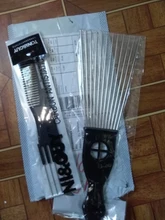 1 ud. Peine de carbono antiestático resistente al calor para salón, cepillo de barbero antiestático