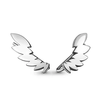 

Aquamarine elves earrings without inserts, 925 sterling silver