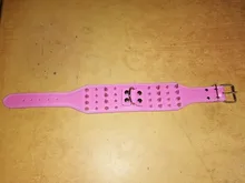 Pet-Dog-Collar Studded Wide-Spikes Doberman Pitbull 3inch for Large Breeds Pitbull/Doberman/M/..