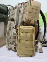 Bolsas Molle tácticas compactas, resistente al agua, multiusos EDC, bolsa de herramientas para chaleco, cinturón, mochila, accesorio de caza, 4 colores