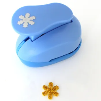 

Free Ship Snowflake shape 5/8" EVA hole punch card handmade winter snow craft punch cortador de papel scrapbook puncher