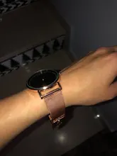 De Lujo reloj de oro rosa pulsera de las mujeres relojes de señoras de la marca reloj de cuarzo Casual mujer acero reloj de pulsera Montre Femme reloj