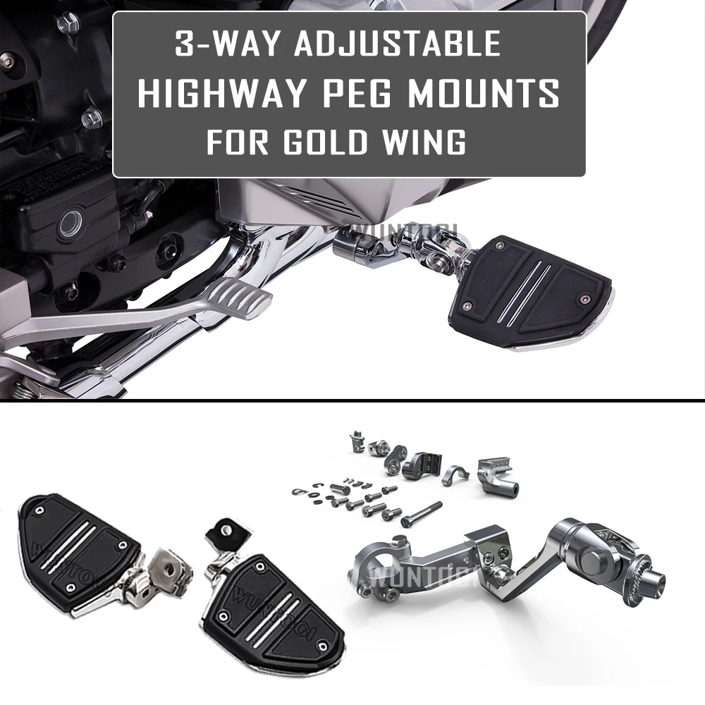 MotorcycleHighwayPegKitsFitsForHondaGoldWingTourDCTAirbag