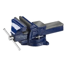 Vise with swivel mechanism DexX 32470-150(Sponge етчатой notch anvil, shockproof, function turn