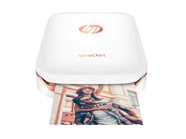 cheap mini printer HP Sprocket Plus White Or Black Photo Printer Instant Photo Printer Sticker Print Pictures canon zoemini photo printer