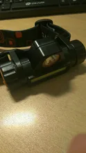 LED Headlamp Magnet-Headlight Battery-Suit Work-Light Fishing Waterproof Camping COB