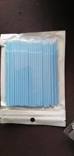 Microcepillo desechable, máscara de extensión de pestañas, Varita aplicadora, cucharas, herramientas de eliminación de pestañas, 100 Uds.