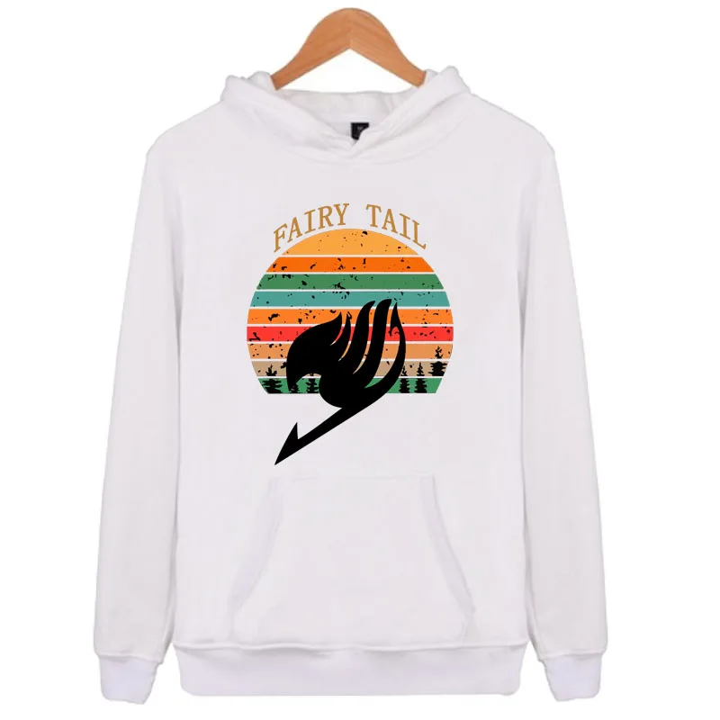 Новая толстовка с капюшоном в стиле японского аниме Fairy Tail крутой пуловер