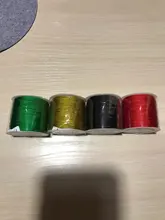 50 metros 0,8mm Cordón de Nylon hilo nudo chino Macrame cable pulsera trenzada cuerda manualidades con abalorios joyería de DIY cable del hilo de rosca