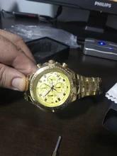 WWOOR-Reloj de pulsera deportivo para hombre, cronógrafo de cuarzo, resistente al agua, Masculino