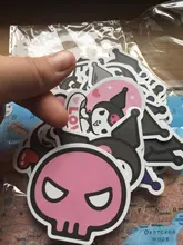 Pegatinas de Anime de dibujos animados, pegatinas de grafiti, diario, equipaje, portátil, PVC, impermeables, 10/30/50/100 Uds.