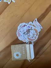 Sobres de papel con diseño de flores, bolsas adhesivas, sobres de envíos con burbuja, envío directo, 40 Uds.