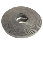 Cinta de cierre de velcro autoadhesivo, 1 Uds., 5M/rollo, 10mm, ganchos fuertes reutilizables, Lazos de Cable, cinta mágica, accesorios de bricolaje