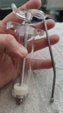Curved-Needle Syringe Birds Medication-Tube Pet-Feeding Small Gavage