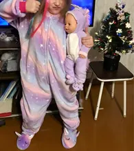 Kigurumi-Pijama de unicornio para niños, mono de Animal para bebé, pijama con diseño de Panda, pijama de Cosplay