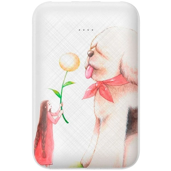 Внешний аккумулятор Baseus Mini JA Power Bank 10000mAh For Dog White PPX10-MC02