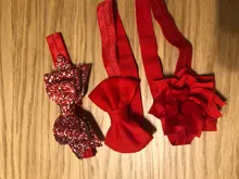 Headbands Kids Photography-Props Baby-Girls Elastic New Felt Bow Cute Sequin 3pcs/Lot