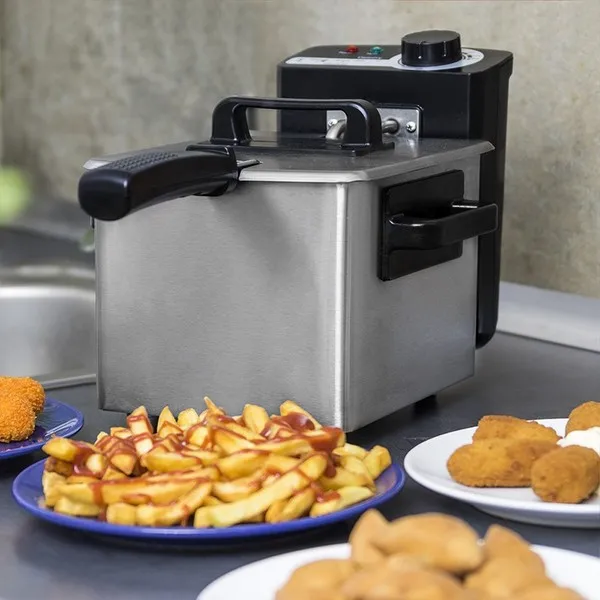 Фритюрница Cecotec Cleanfry 1,5 л 1000 Вт Inox