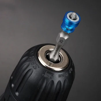 

Aluminum magnetic ring Torque 100mm PH2 Magnetic circle Cross Electric bit Double-headed screwdriver Electric drill screwdriver