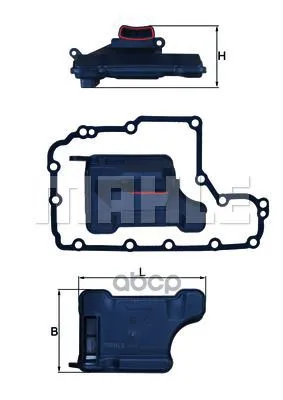 Hx157d_фильтр Акпп! Opel Astra G/H, Corsa B/C, Vectra B Mahle/Knecht Hx157d Mahle/Knecht арт. HX157D