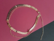 Collar de cadena con lentejuelas en V para mujer, Gargantilla elegante de doble capa para fiesta, joyería