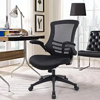 

Mesh office chair, swivel with armrests liftable, gray OBN81B