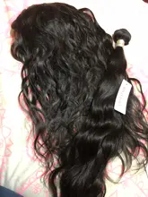 [A] onda Natural 6A baja proporción 8 ”-28” indio Remy armadura del pelo 3 oferta de extensiones trama Natural cabello extensiones de cabello humano 100g