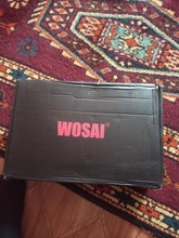 WOSAI-destornillador eléctrico de 20V, batería de 300NM, destornillador inalámbrico sin escobillas, taladro de impacto, controlador de impacto recargable