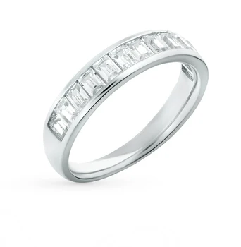 

Silver ring with cubic zirconia sunlight sample 925